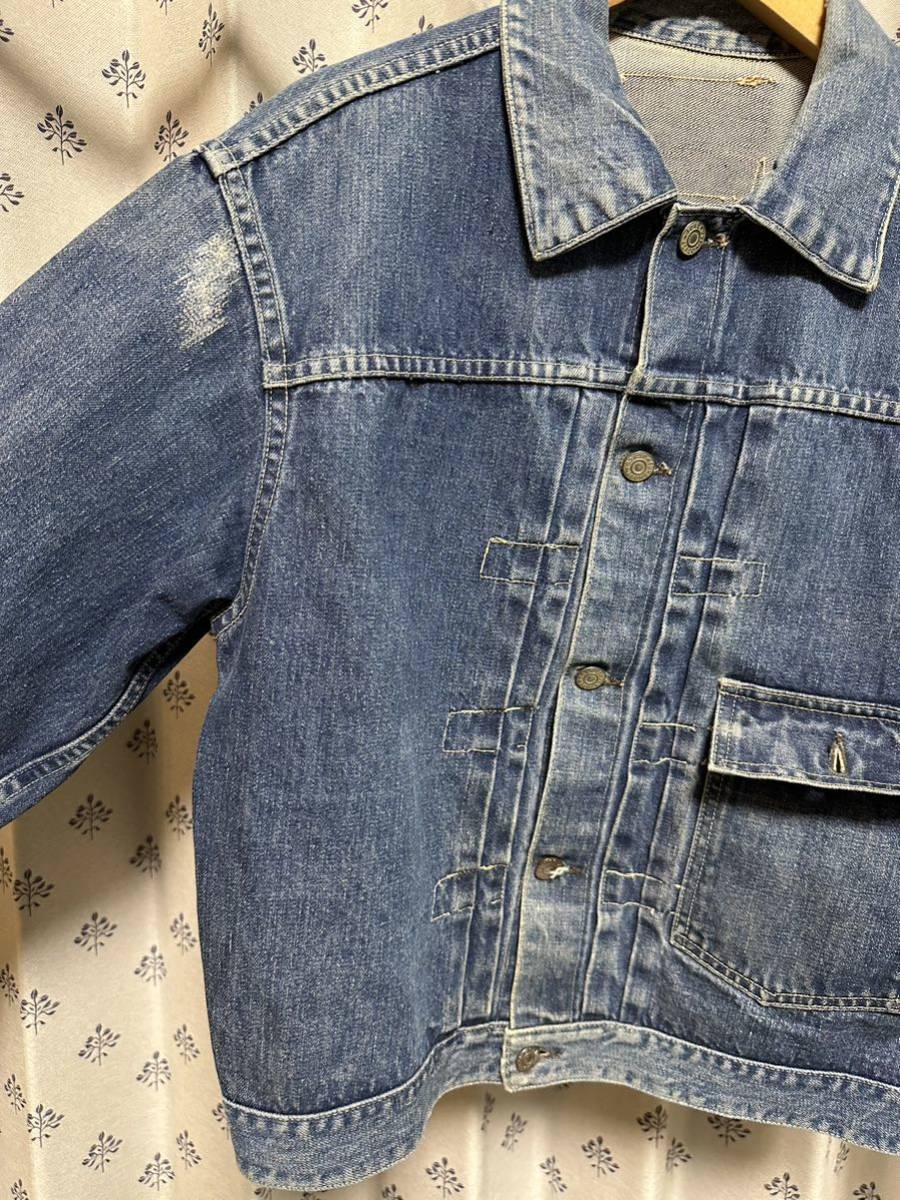 vintage FOREMOST 1st デニムジャケット ヘビーオンス ビッグサイズ 506xx 507xx 501xx Levi's 2nd_画像6