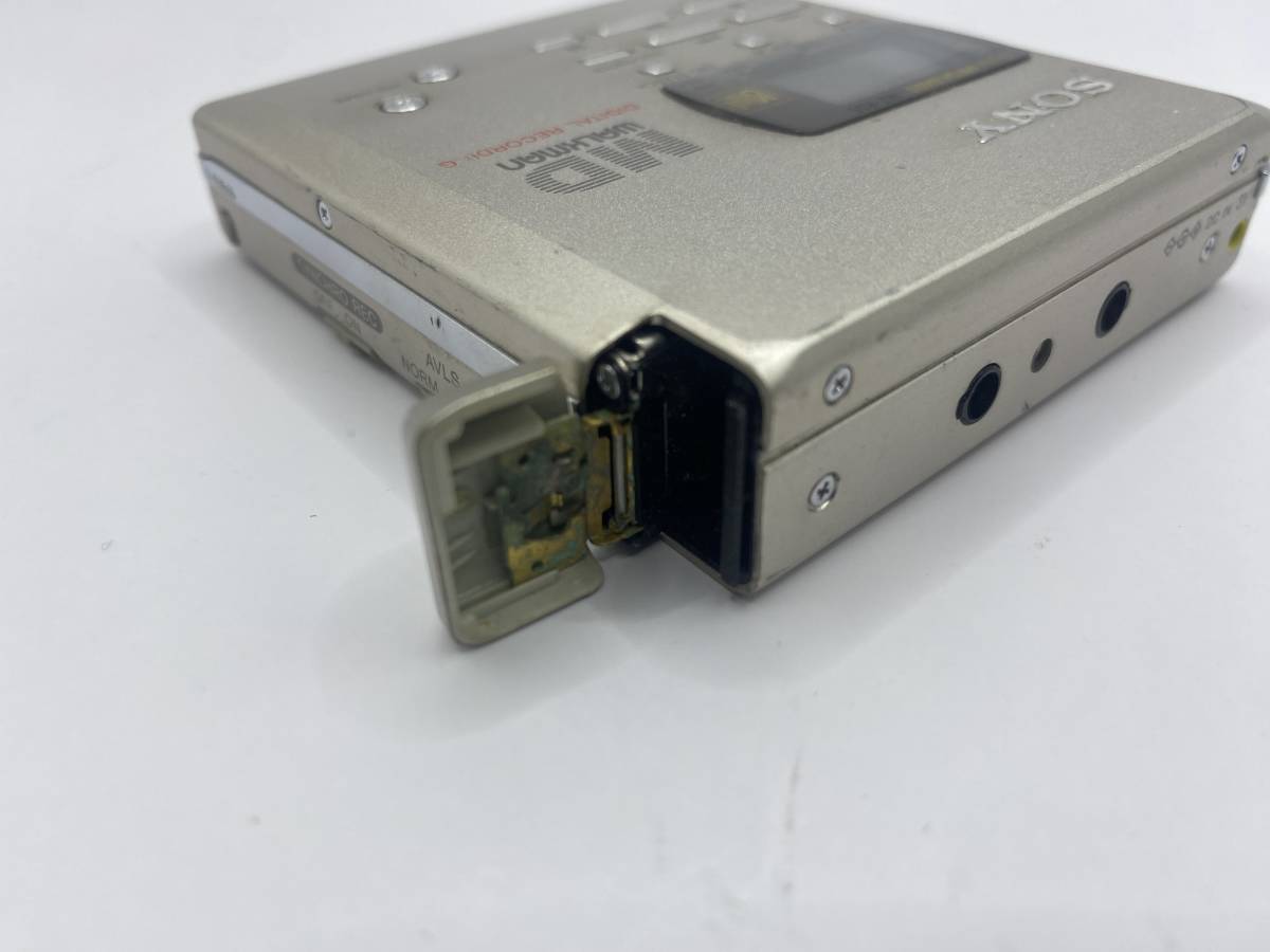 SONY MD WALKMAN ソニー MDウォークマン MZ-R55 シルバー_画像6