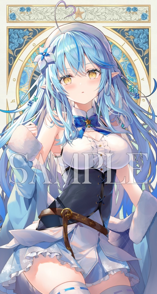 【新品正規品】Rin☆Yuu リン☆ユウ 雪花ラミィ B1タペストリー hololive ホロライブ