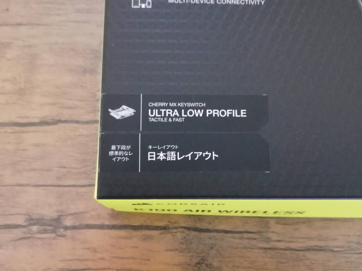 かな無し版 Corsair K100 AIR WIRELESS Ultra-Thin_画像5