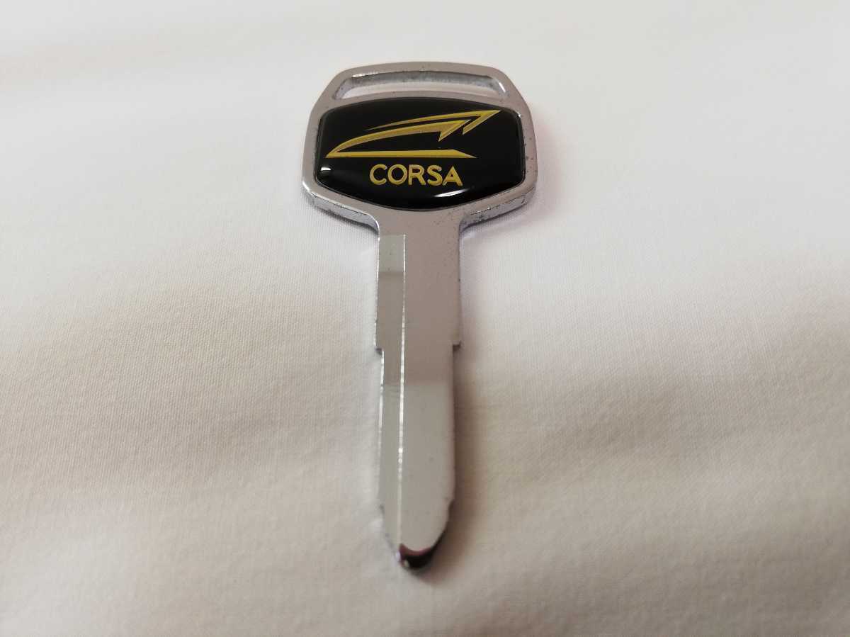 新品 未使用★トヨタ コルサ CORSA★ブランクキー 鍵 カギ キー KEY マスコットキー キーホルダー★L1 L2 L3 L4 L5★旧車 当時物 希少 JDM_画像4