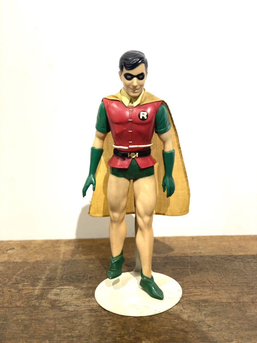 人気ブランドバ40代 1988年製】ロビン/ROBIN/フィギュア/スタンド付き/BATMAN バットマン