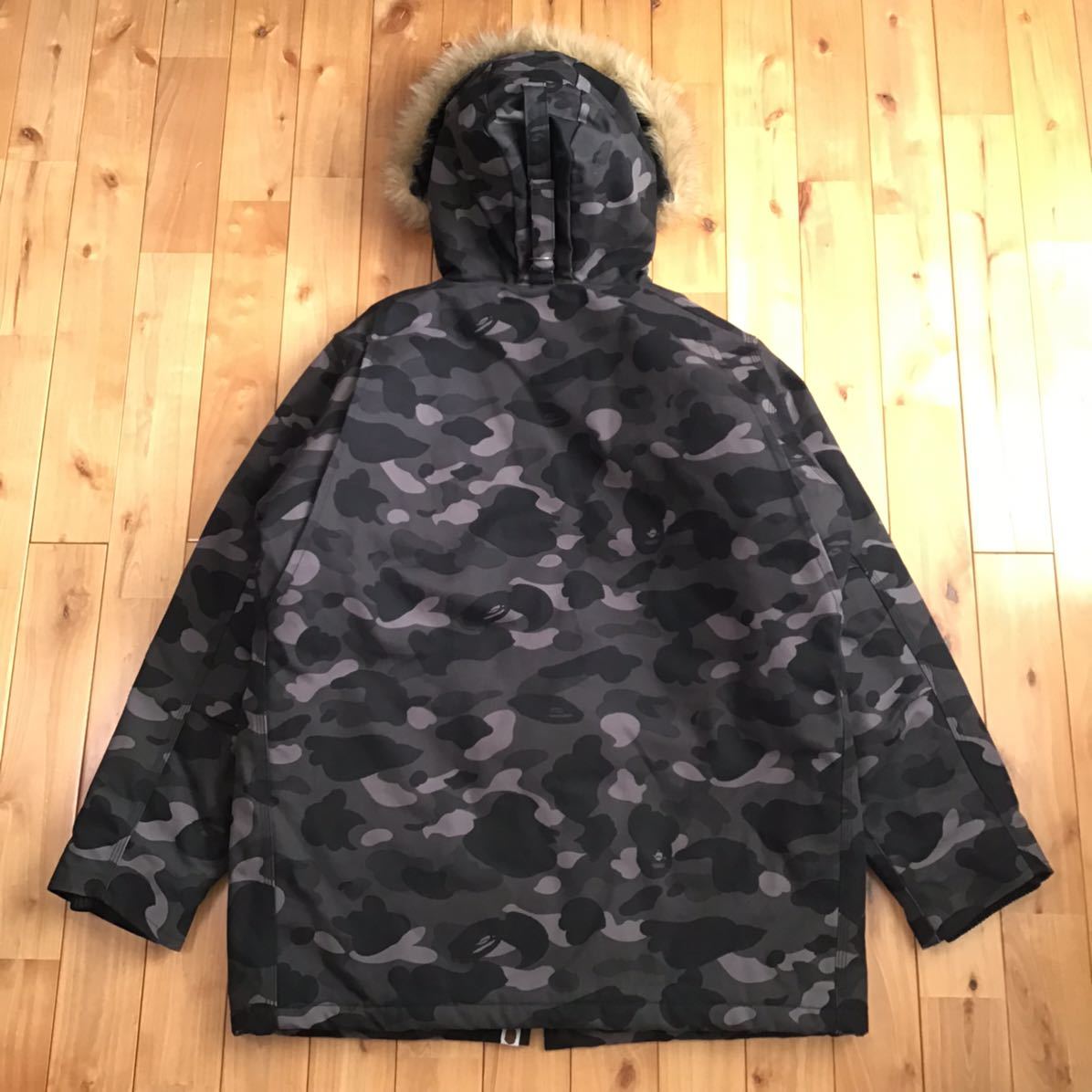 ★XL★ Carhartt × BAPE N-3B Jacket a bathing ape BAPE camo カーハート ジャケット エイプ ベイプ アベイシングエイプ NIGO w4_画像3