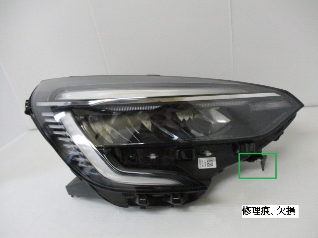 CS6667J ジャンク品/欠損等 ルノー ルーテシア? 右ヘッドライト CS6667J ジャンク品/欠損等 ルノー ルーテシア? 右ヘッドライト