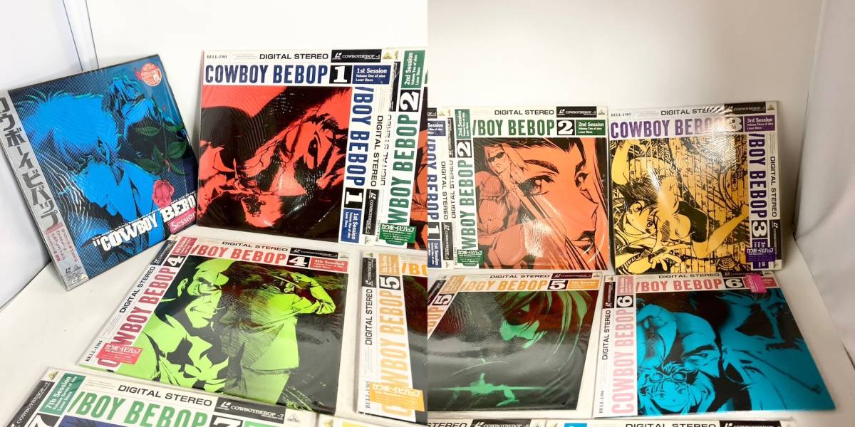 カウボーイビバップ レーザーディスク アニメ レトロ ヴィンテージ まとめ LD COWBOY BEBOP 帯付き バンダイビジュアル 昭和の画像3