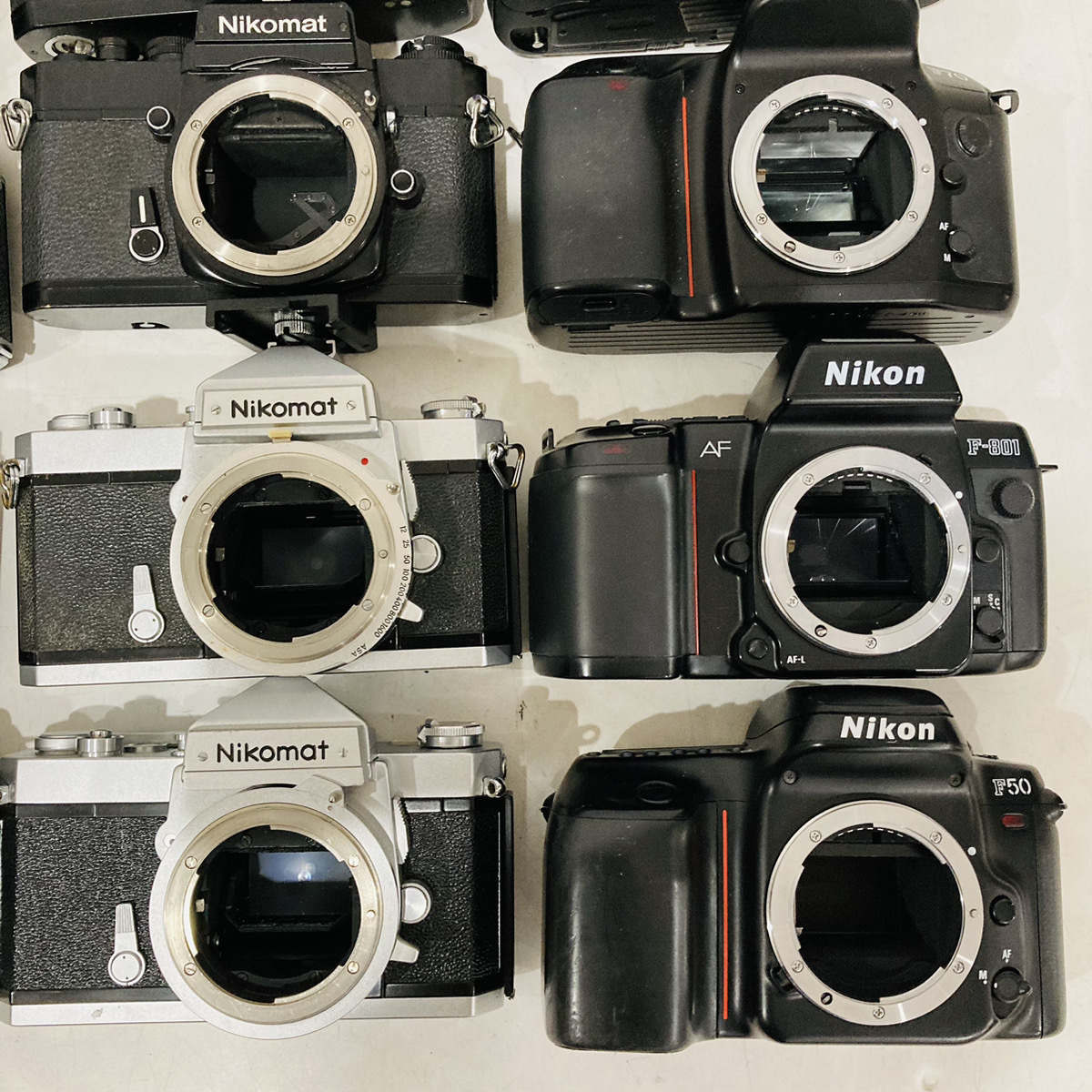 【R1102】ニコン ニコマット コンパクトカメラ フィルムカメラ 一眼レフ ボディ まとめ売りNikon F50 F70 F401 NIKOMAT L35AD2 ピカイチ_画像5