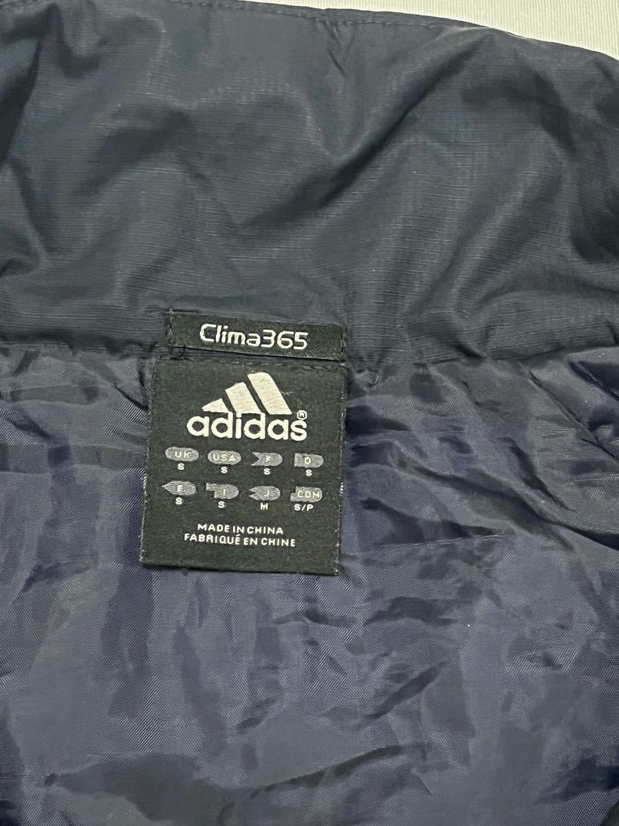 adidas アディダス CLIMA365 中綿 脱着フード付き ナイロンジャケット _画像7