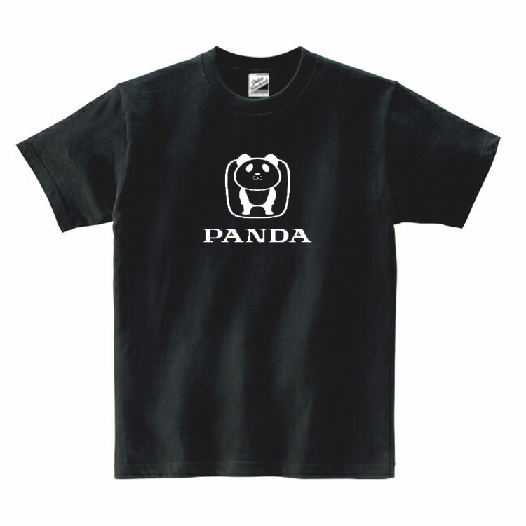 【パロディ黒S】5ozHパンダTシャツ面白いおもしろうけるネタプレゼント送料無料・新品_画像1