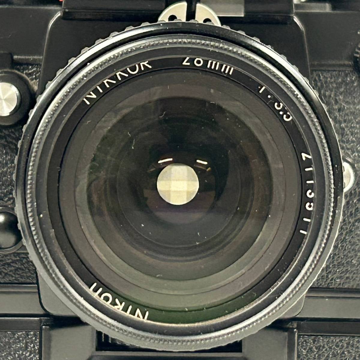 1円~【動作未確認】ニコン Nikon F3 アイレベル NIKKOR 28mm 1:3.5 一眼レフ フィルムカメラ レンズ モタードライブ MD-4 G141860_画像2