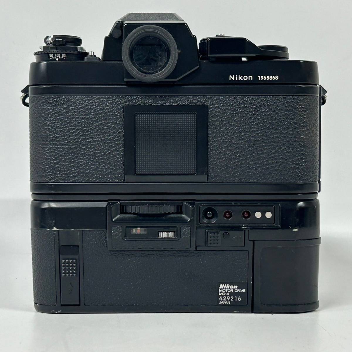 1円~【動作未確認】ニコン Nikon F3 アイレベル NIKKOR 28mm 1:3.5 一眼レフ フィルムカメラ レンズ モタードライブ MD-4 G141860_画像5