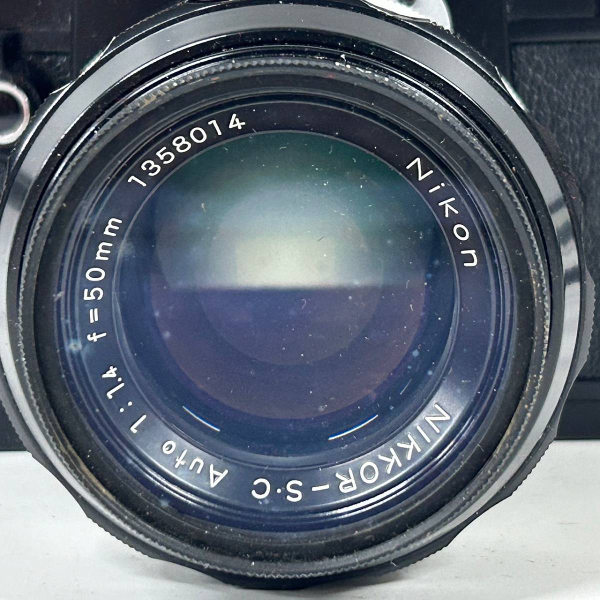 1円~【動作未確認】ニコン Nikon F2 フォトミック NIKKOR-SC Auto 1:1.4 f=50mm 一眼レフ フィルムカメラ 単焦点 標準 レンズ G101401_画像3