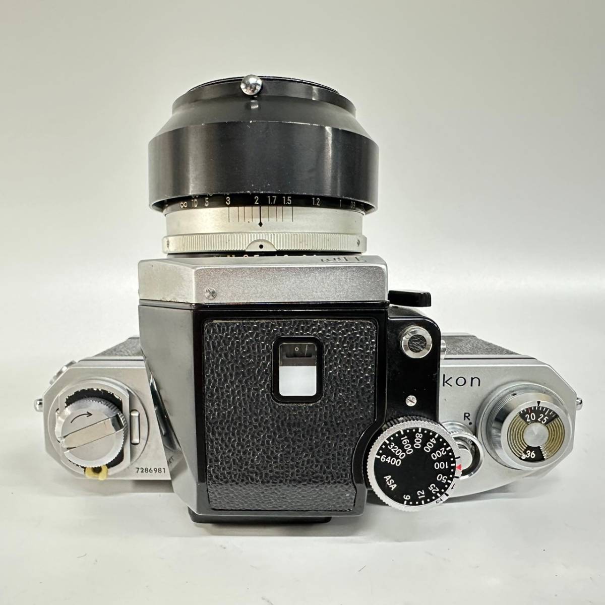 1円~【動作未確認】ニコン Nikon F 中期型 フォトミックFTN NIKKOR-S Auto 1:1.4 f=50mm 一眼レフ フィルムカメラ 単焦点レンズ G122081_画像7