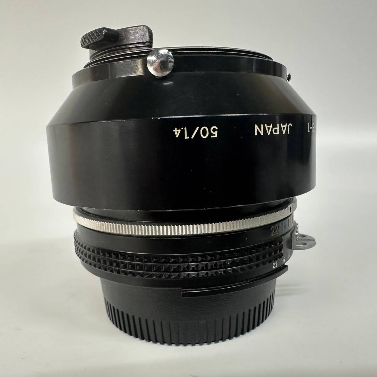 1円~【動作未確認】ニコン Nikon NIKKOR 35mm 1:2.8 一眼カメラ用 単焦点レンズ HS-1 レンズフード付き G113368_画像6