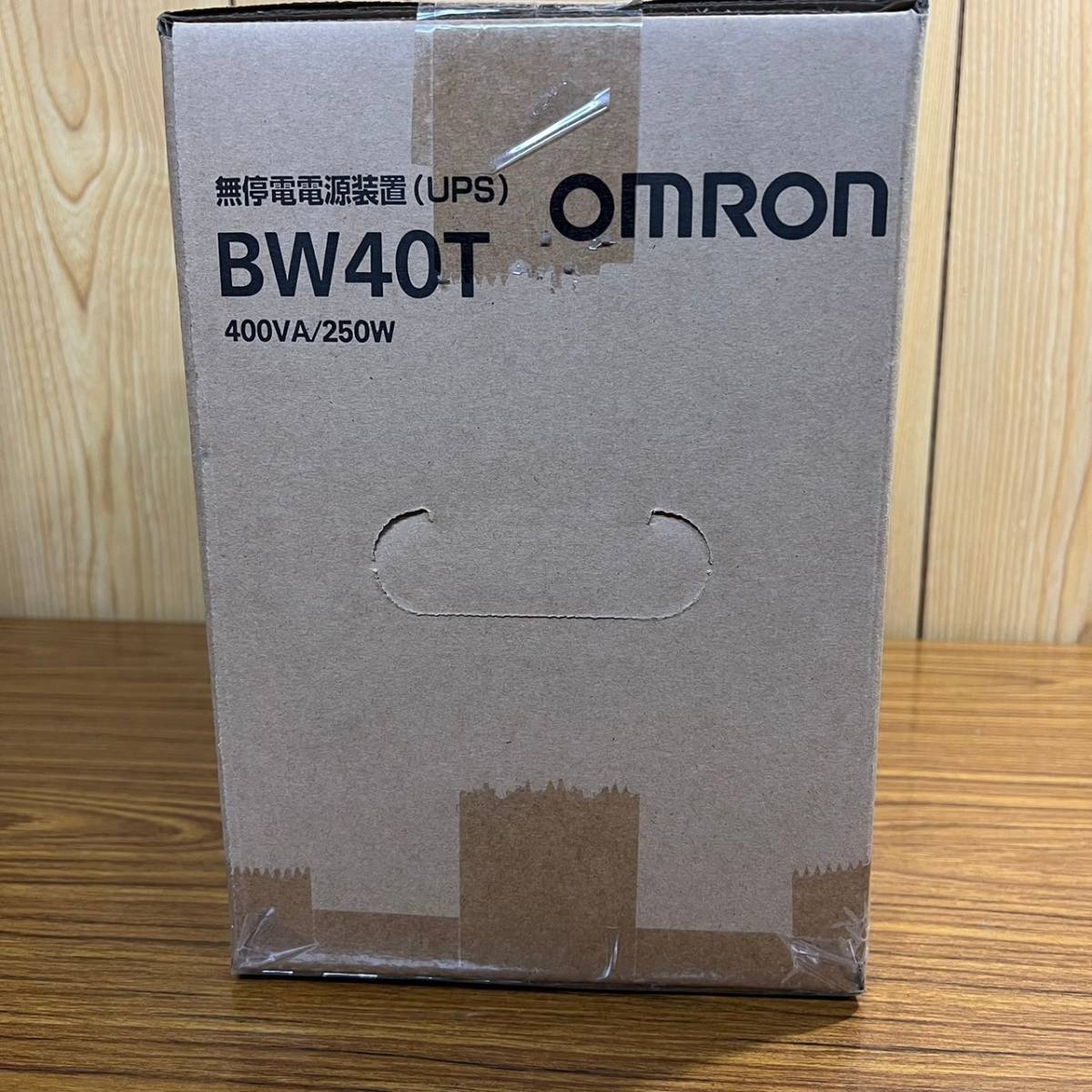 ☆ １円〜【新品未使用】OMRON BW40T 無停電電源装置 UPS 400VA/250W オムロン 未開封 GB-70021_画像3