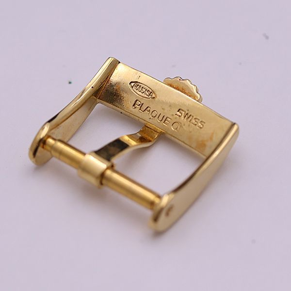 1円 良品 ロレックス 純正尾錠 バックル 14mm用 ゴールドカラー NSK メンズ腕時計 MTM 2000000_画像3