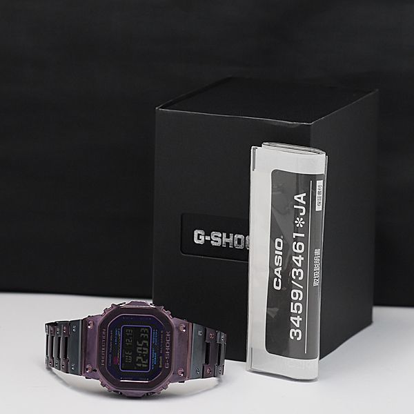 1円 稼働 美品 保/箱付 OKT カシオ G-SHOCK GMW-B5000 B69DKJ 電波ソーラー デジタル文字盤 メンズ腕時計 KRK 4503400_画像5