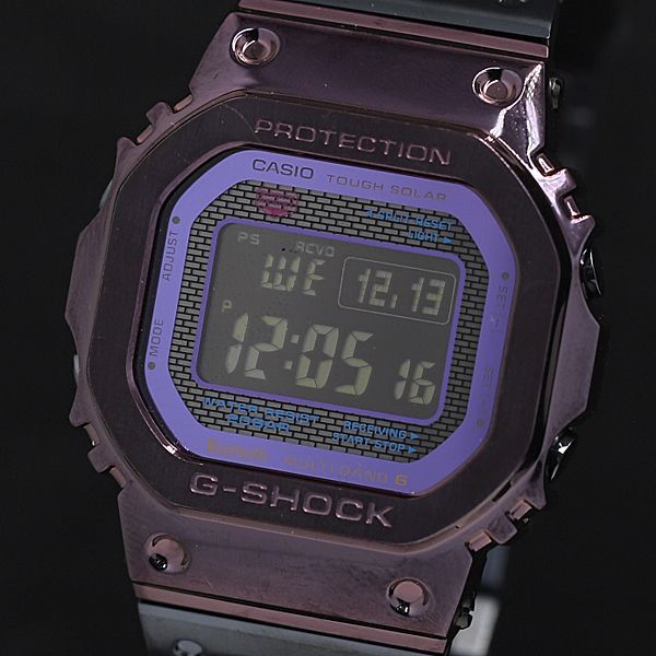 1円 稼働 美品 保/箱付 OKT カシオ G-SHOCK GMW-B5000 B69DKJ 電波ソーラー デジタル文字盤 メンズ腕時計 KRK 4503400_画像1