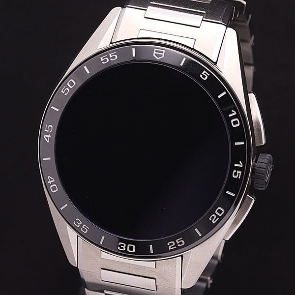1円 タグホイヤー 充電式 SBR8A10 コネクテッド キャリバーE4 スマートウォッチ メンズ腕時計 GTT 6655110YSD_画像1
