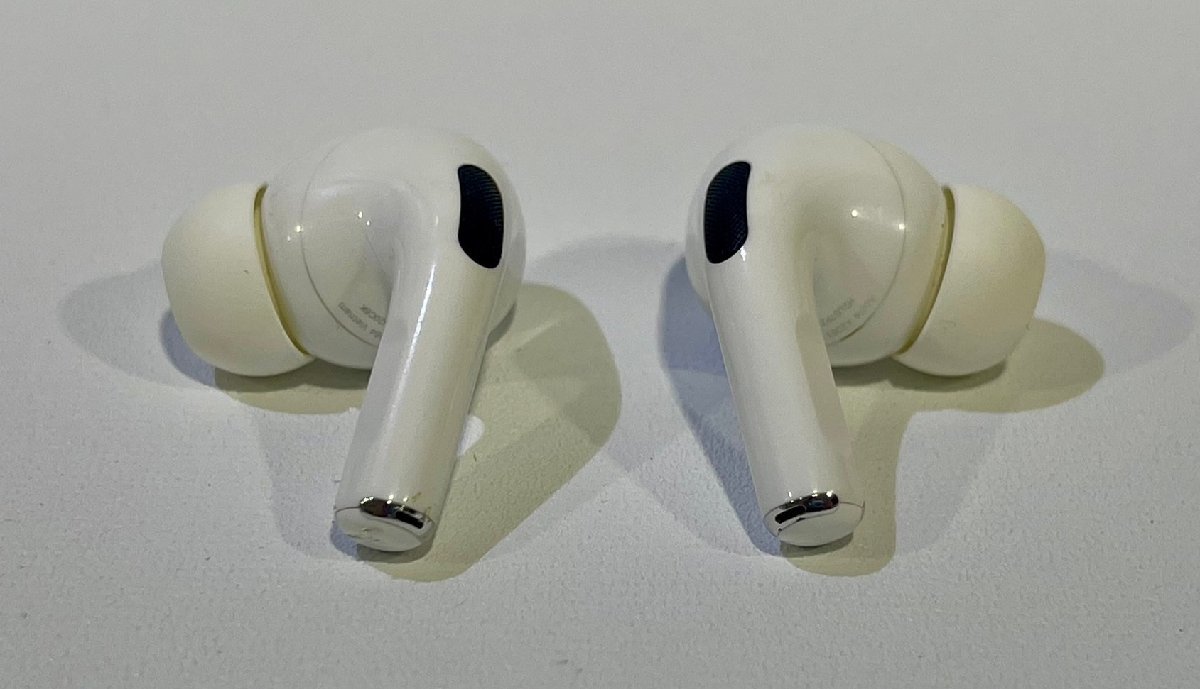 初売り 1円 Apple ワイヤレスイヤホン AirPods Pro 2021モデル MLWK3J/A アクティブ ノイズキャンセリング MagSafe充電対応_画像6