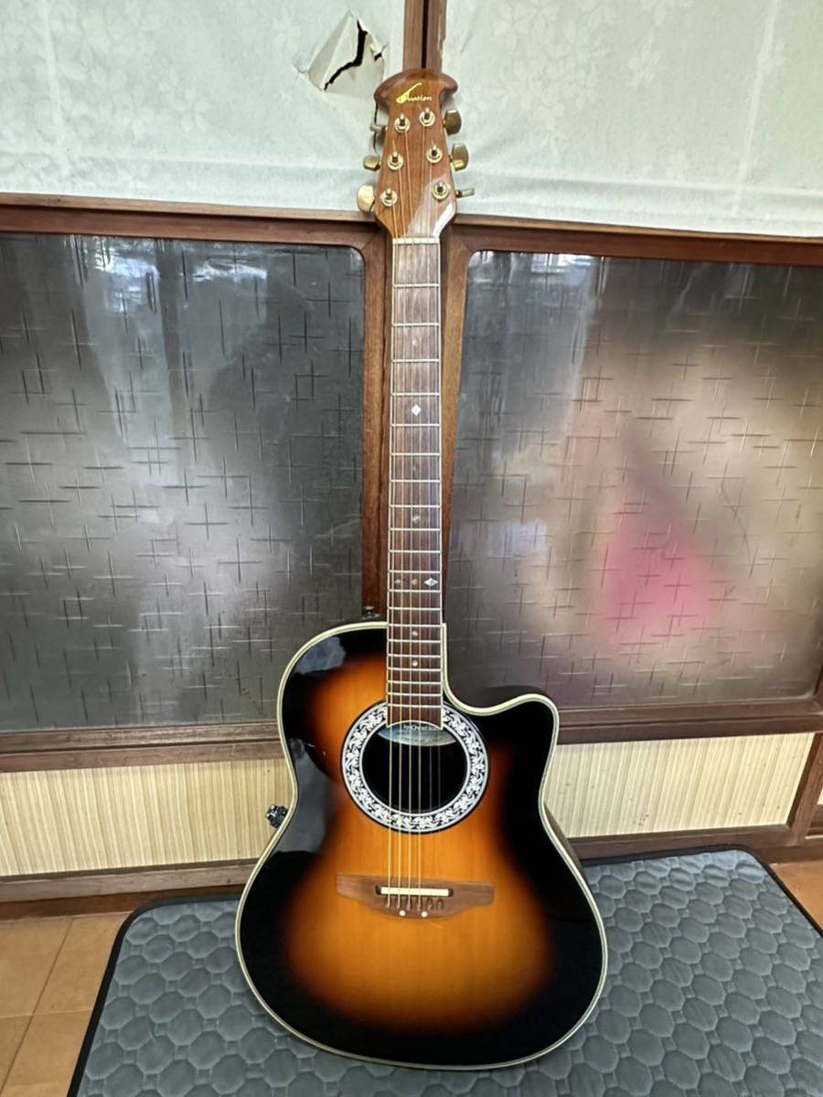 Ovation ULTRA Series 1528 オベーション アコースティックギター エレアコ弦楽器 YAMAHA ovation オベーション_画像1