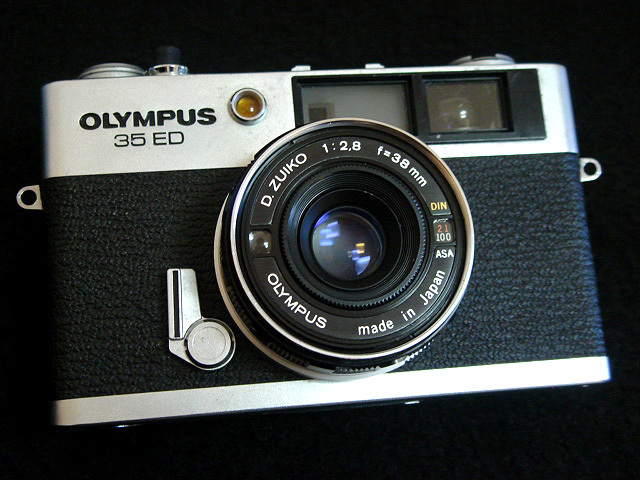 m244443 撮影可 オリンパス 35ED レンジファインダーカメラ olympus 35 ED vintage film camera from japan カメラ フィルムカメラ_画像2