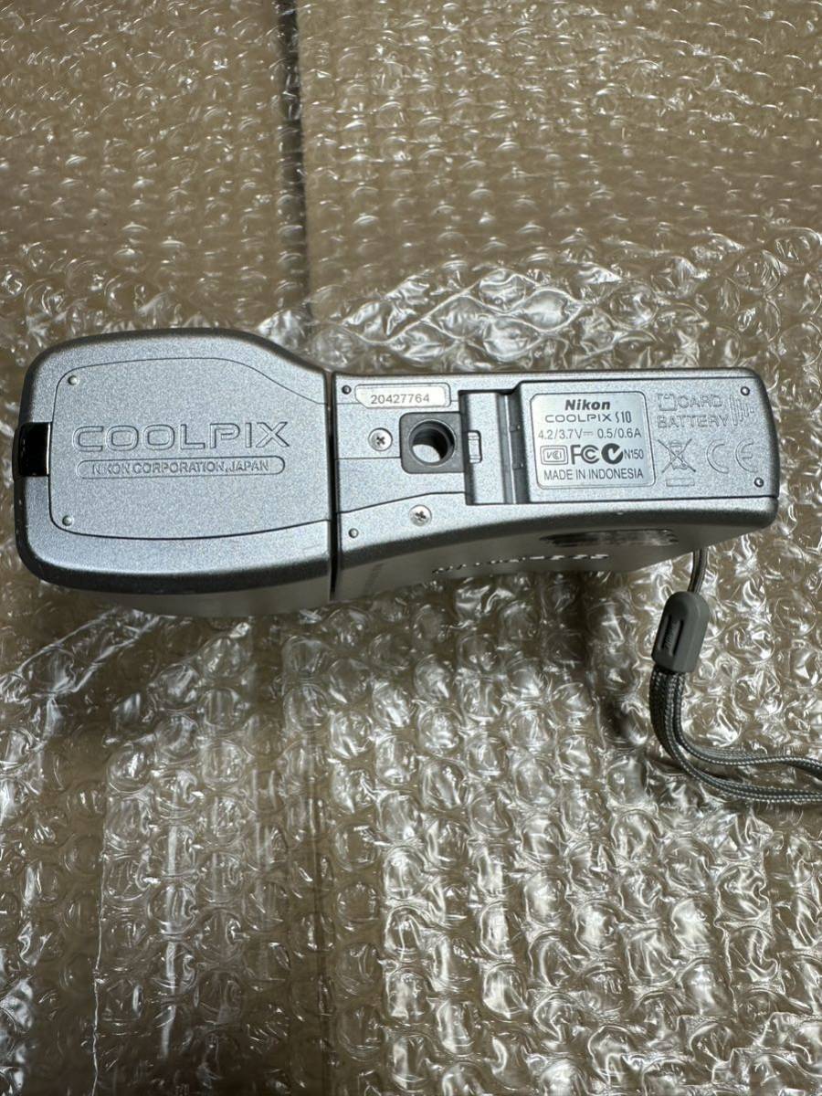 Nikon COOLPIX s10vr ニコン デジタルカメラ コンパクトデジタルカメラ NIkKONR 10x OPTICAL ZOOM 6.3-63mm F3.5_画像4