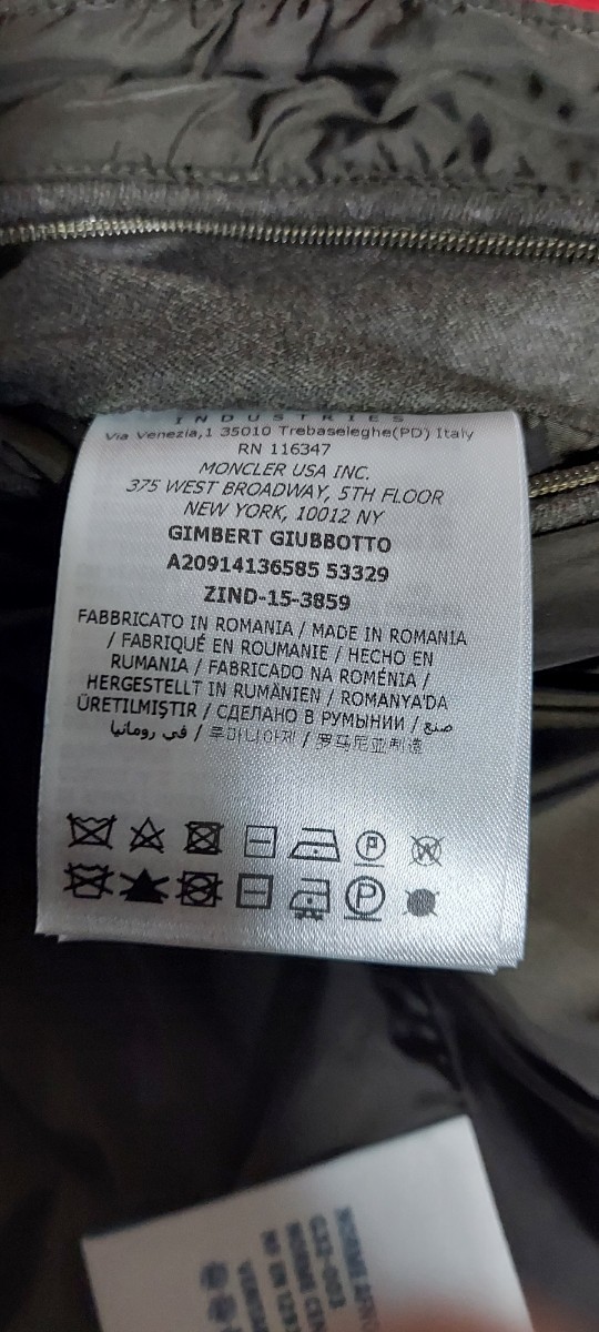 国内正規品 美品 LEON 掲載 希少 限定 MONCLER GIMBERT 国内正規品 美品 LEON 掲載 希少 限定 MONCLER GIMBERT