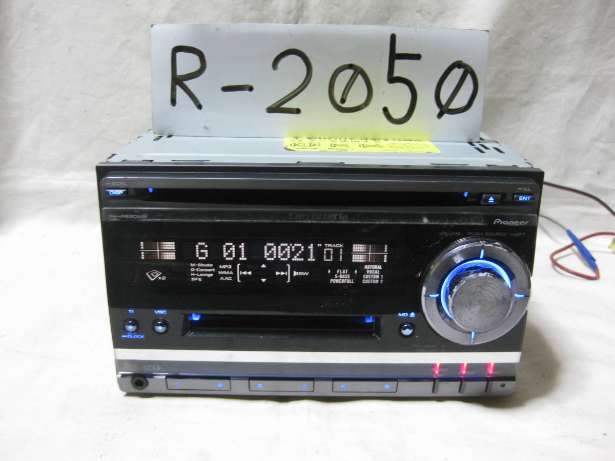 R-2050 Carrozzeria Carozzeria FH-P520MDzz MP3 MDLP передний AUX 2D размер CD&MD панель с гарантией 