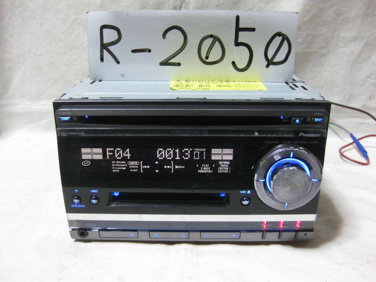 R-2050 Carrozzeria Carozzeria FH-P520MDzz MP3 MDLP передний AUX 2D размер CD&MD панель с гарантией 