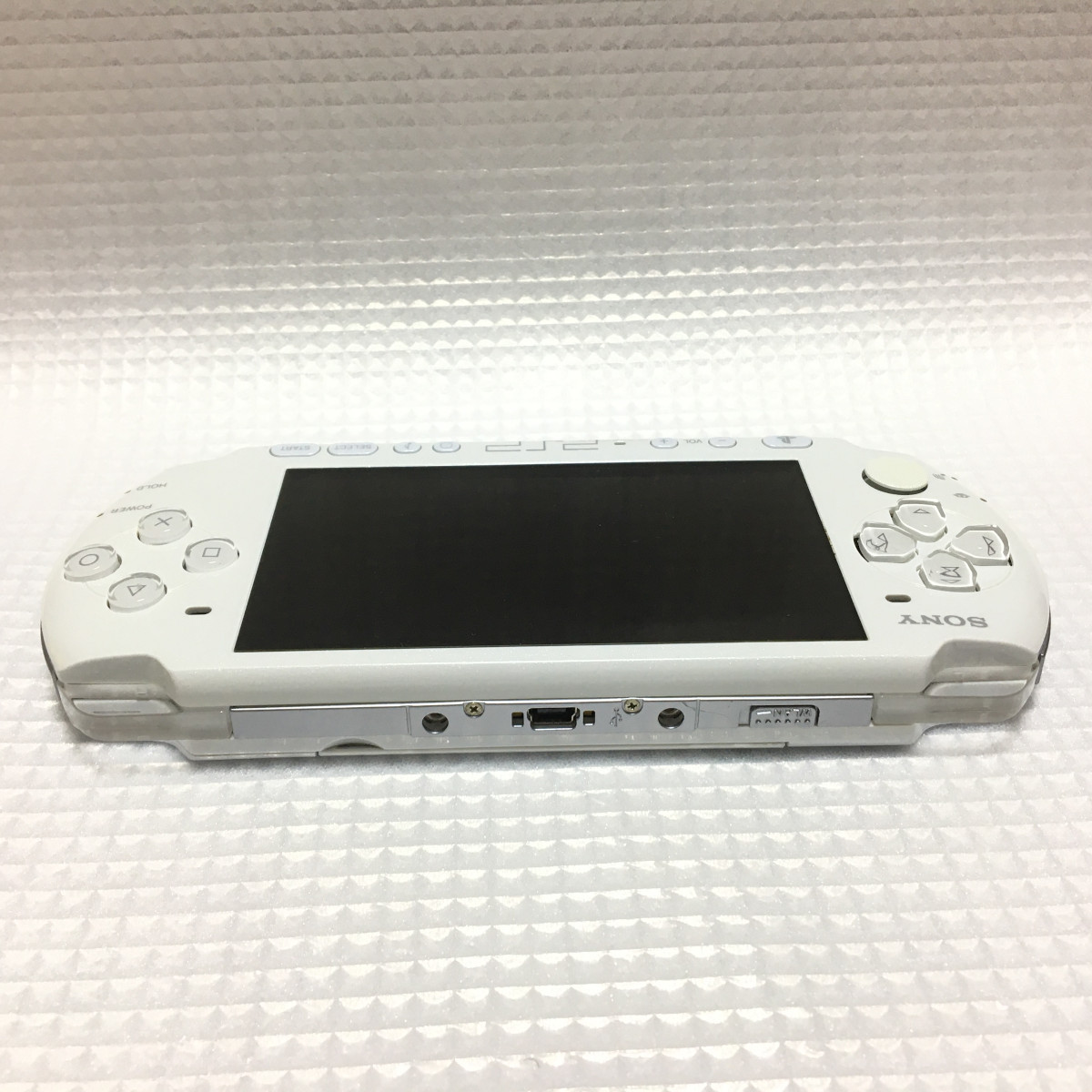 ■ SONY PSP-3000 本体 セット ACアダプター 美品 パール・ホワイト 動作確認済 PSP 3000 一式 純正バッテリー付属_画像6