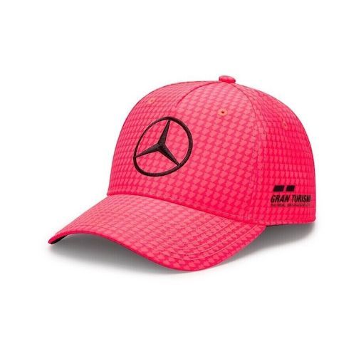 Mercedes AMG Petronas Hamilton ベンツ ペトロナス キャップ 帽子 ネオンピンク