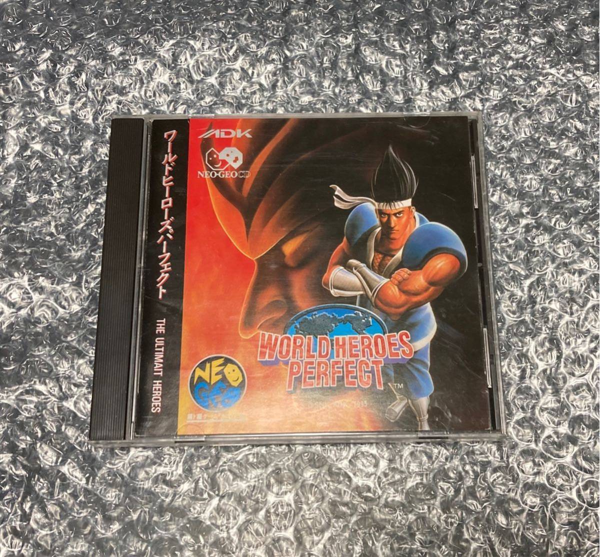 大注目】 ネオジオCD 幻の修正版 ワールドヒーローズパーフェクト 大注目】 ネオジオCD 幻の修正版 ワールドヒーローズパーフェクト