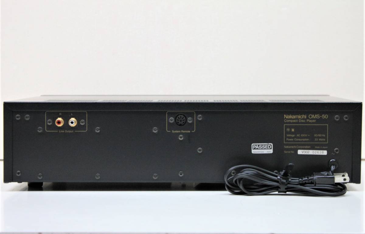  原文:Nakamichi ナカミチ OMS-50 ＣＤプレーヤー 動作良好美品