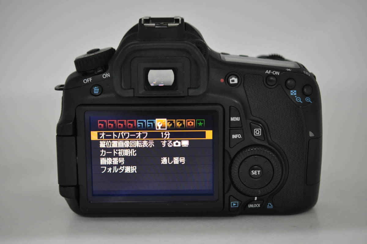 シャッター回数 4360回 動作品 キャノン Canon EOS 60D イオス ボディ デジタル一眼カメラ 管HM329_画像9