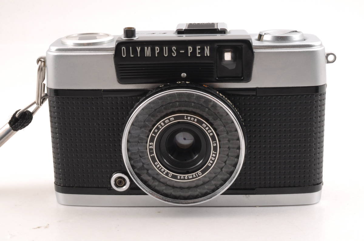 赤ベロOK 動作品 オリンパス OLYMPUS PEN EE-3 レンジファインダー コンパクトフィルムカメラ 管HM340_画像2