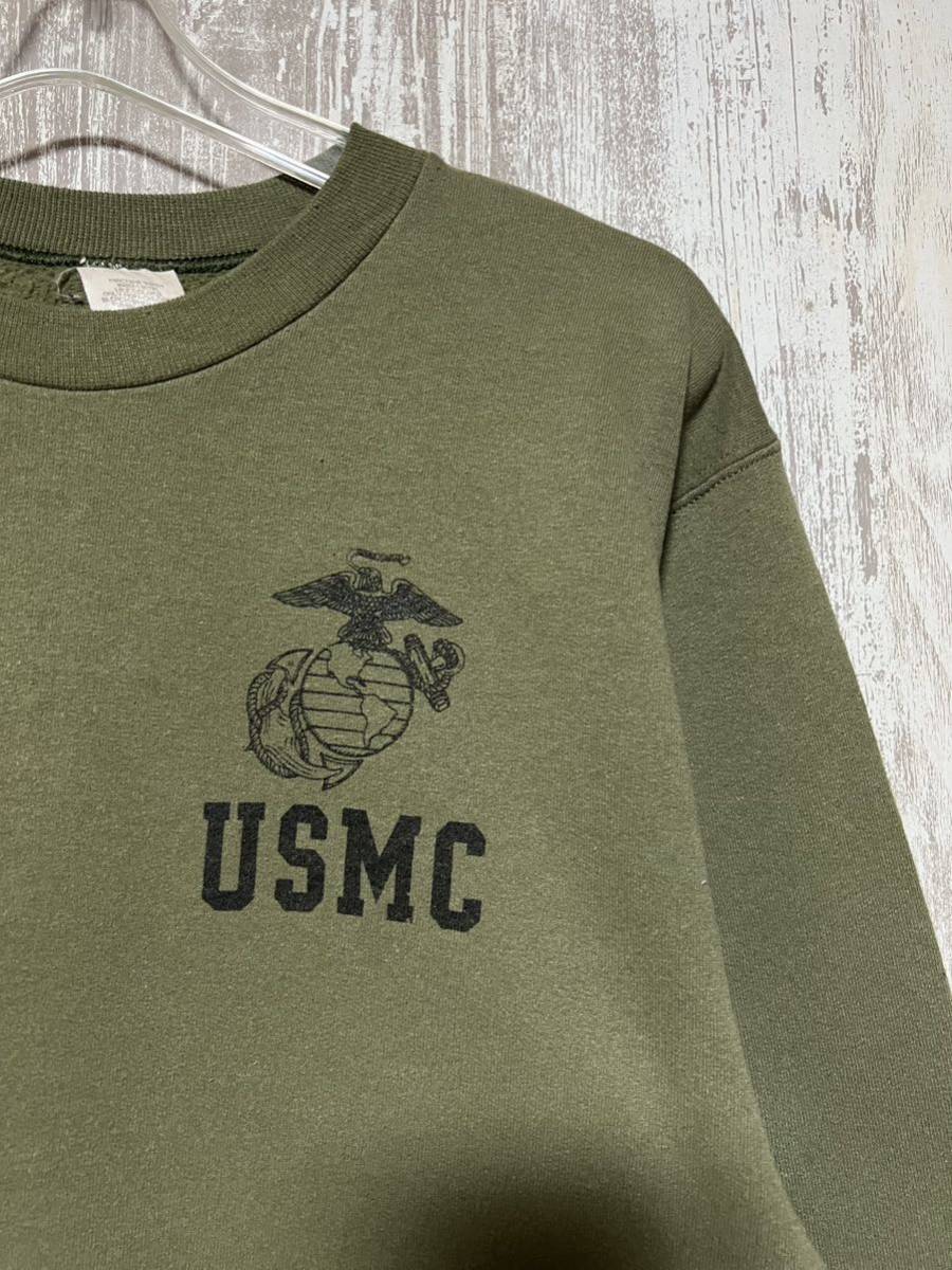 米軍　USMC USA 古着　スウェット　トレーナー_画像2