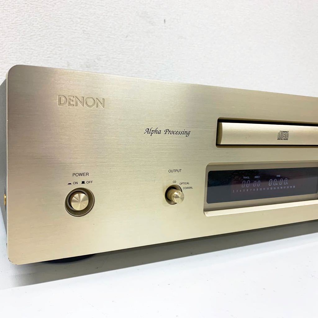 【L-4】 DENON DCD-S10Ⅱ CDプレーヤー CDデッキ デノン 中古 音出し確認済み CD再生OK！ 991-191_画像2