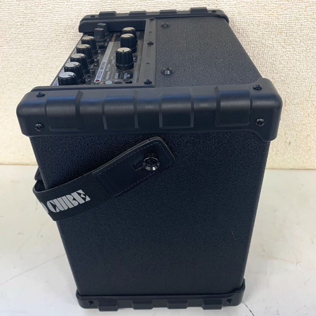 【A-4】 Roland MICRO CUBE RX MCUBE-RX ギターアンプ ローランド 中古 音出し確認済み 細かい汚れあり 1260-77_画像7