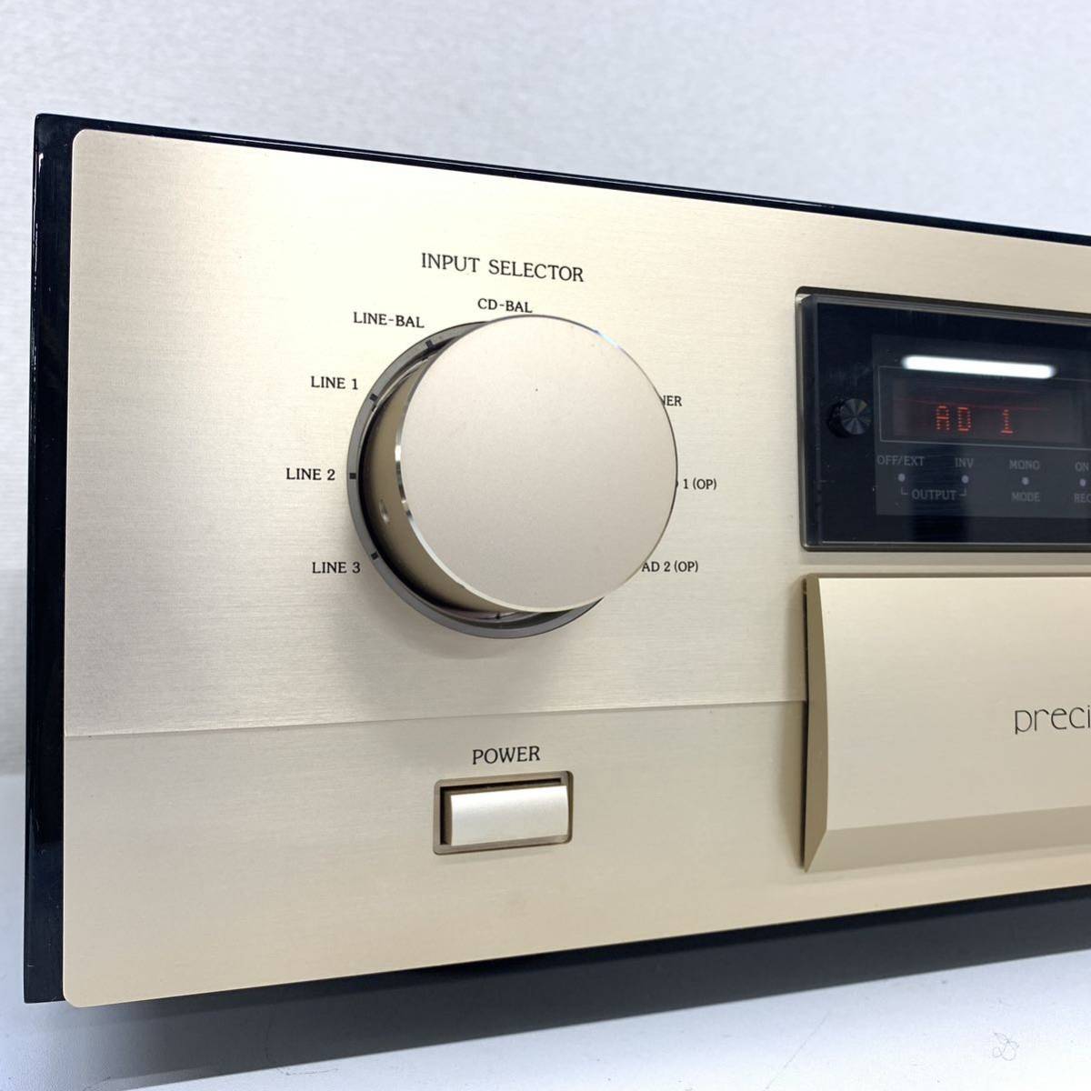 【O-2】 Accuphase C-2810 コントロールアンプ プリアンプ アキュフェーズ 中古 音出し確認済み 動作良好！ 1148-208_画像2