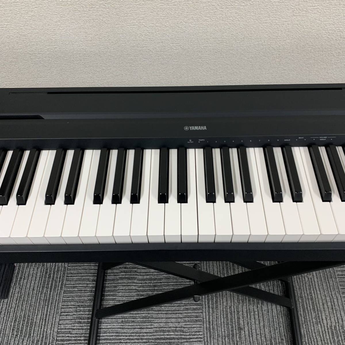 【直接引取り限定】 YAMAHA P-45 電子ピアノ ヤマハ キーボード スタンド Gt1 1260-35_画像3