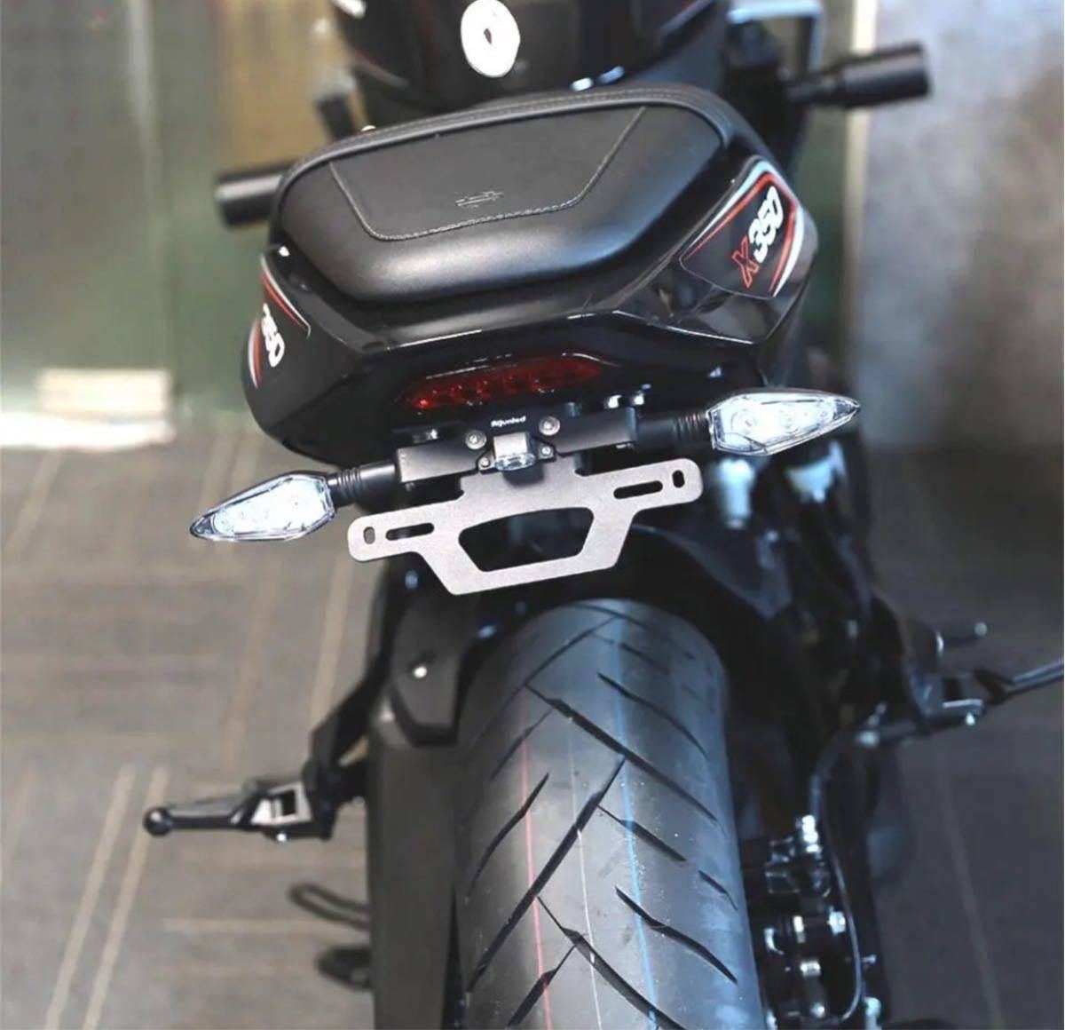 X350 ハーレー Harley-Davidson フェンダーレスキット LED ナンバー灯 _画像1