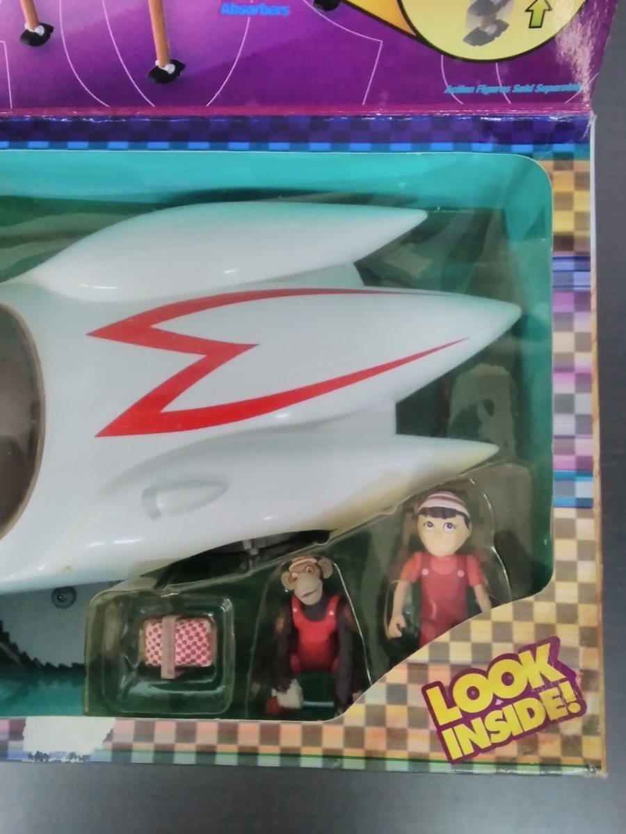 SPEED RACER Mach5 タカラ スピードレーサー マッハ5 プレイセット フィギア付き マッハ GoGoGo あの装備 武器が付いてる！ マッハ号_画像4