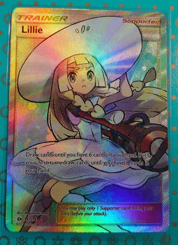 ポケカ 英語版 正規品 リーリエ 帽子 147/149 SR 海外版 ポケカ 英語版 正規品 リーリエ 帽子 147/149 SR 海外版