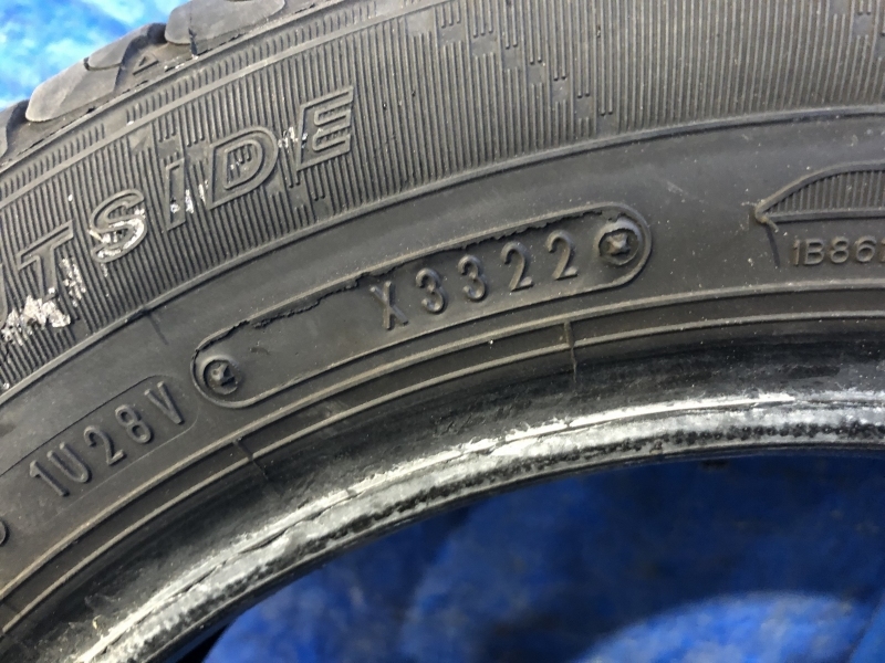 DUNLOP ダンロップ ENASAVE EC204 155/65R14 2022年製 9部山 タント/エブリィ/ワゴンＲ/ムーブ/N-BOX/N-WGN/スペーシア 等に_画像6