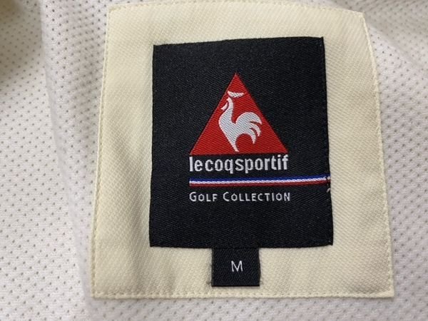 4*1757[lecopsportif/ Le Coq s Porte .f] Golf nylon the best size : cream size :M Sapporo * beautiful ...* shop front pick up possible 