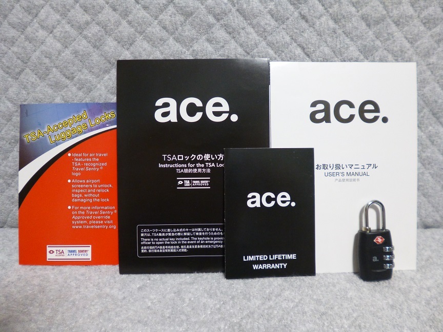ACE　エース　　キャリーケース　スーツケース　小型　書類　パソコン　仕切り　ブリーフケース A4 B5_画像10