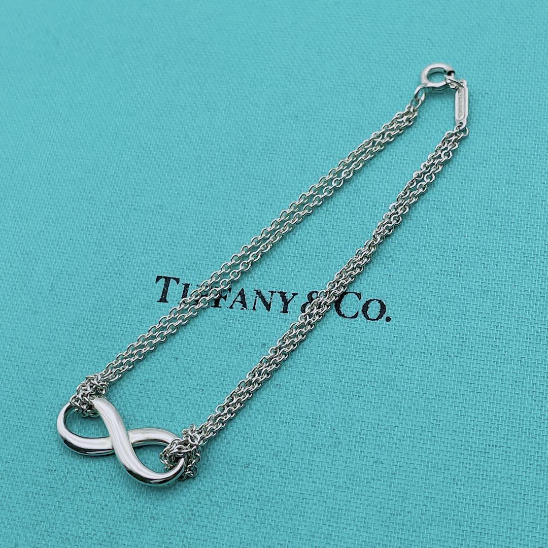 【極美品】Tiffany & Co. ブレスレット　インフィニティ　SV925_画像4