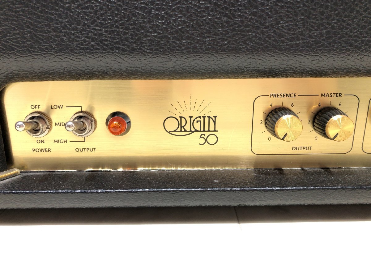 【美品】 Marshall マーシャル Origin50H/ORI50H ギターアンプ ヘッド●E114T031_画像3