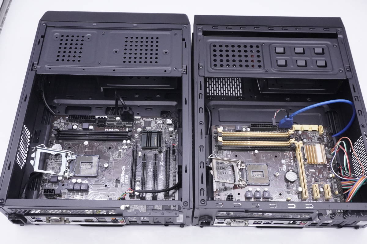 B85 マザー付き　２台セット　BIOS確認 ★ ASUS　B85M-G ＆ ASRock B85M　mATX ＋ SFX　スリム ★ LGA1151 intel ４世代_画像6