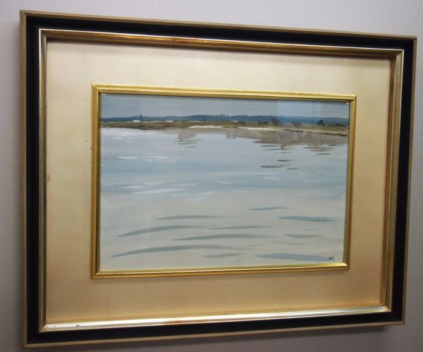 【一部予約販売】 低価格の 絵画 - 絵画 柴田祐作 水郷風景 - 絵画 水彩 絵画